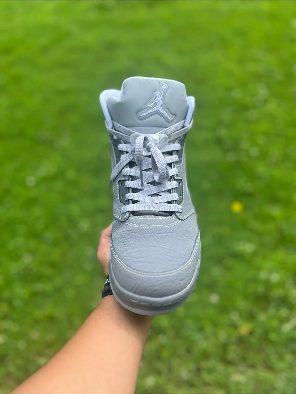 New Air Jordan 5 Wolf Grey – Good Condition – Clean 🔥